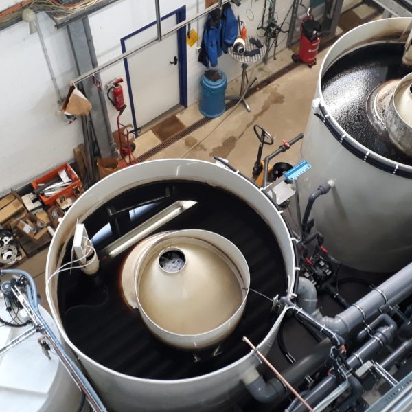 chemical wastewater treatment plant