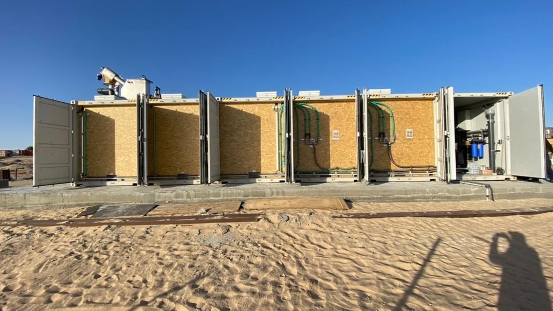 container for wastewater treatment