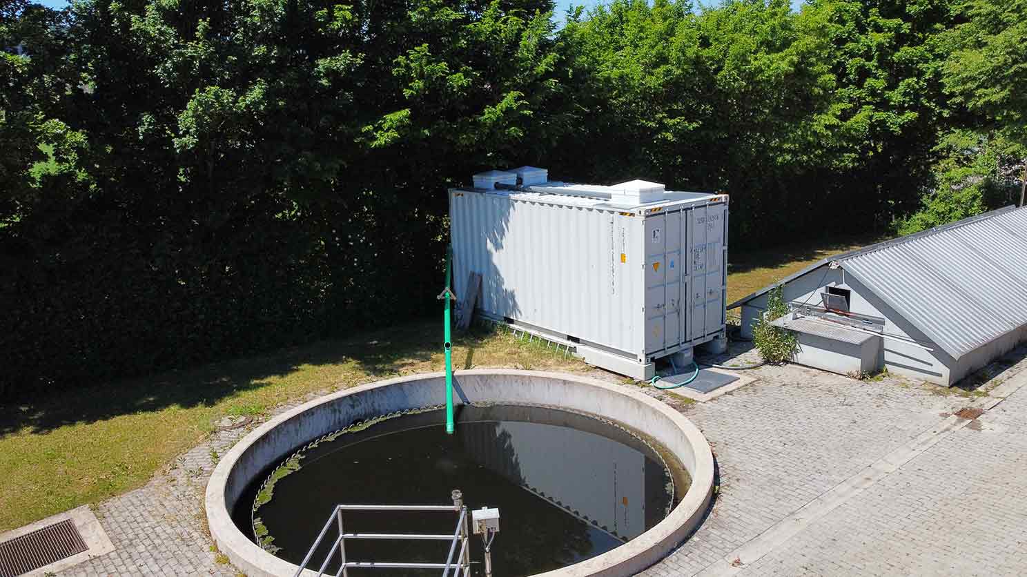 Leasing process for wastewater treatment systems