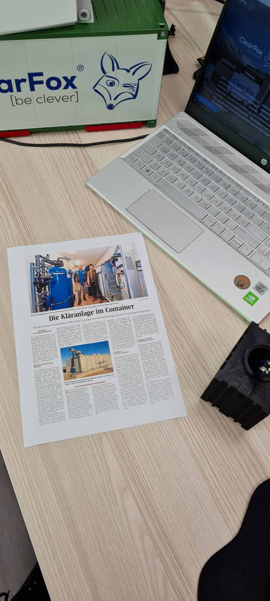 PPU Umwelttechnik company portrait of Nordbayerischer Kurier