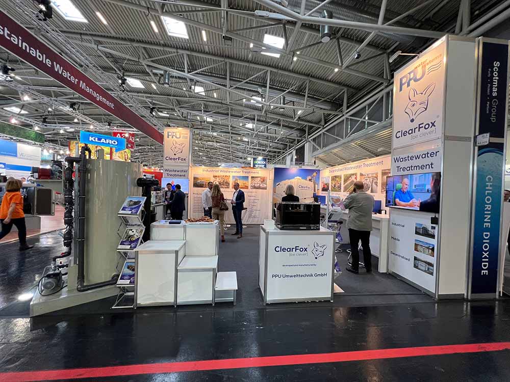 PPU booth at IFAT