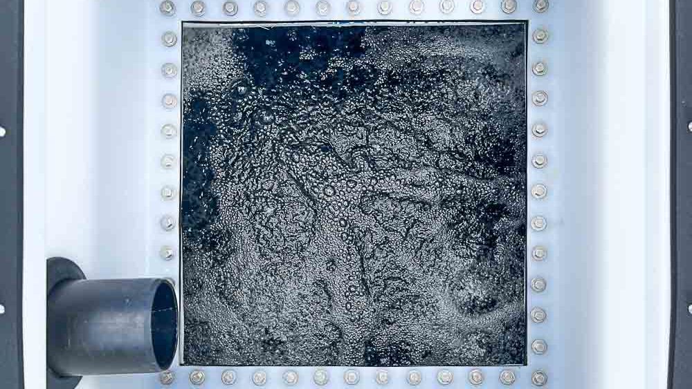FBBR for dairy wastewater treatment