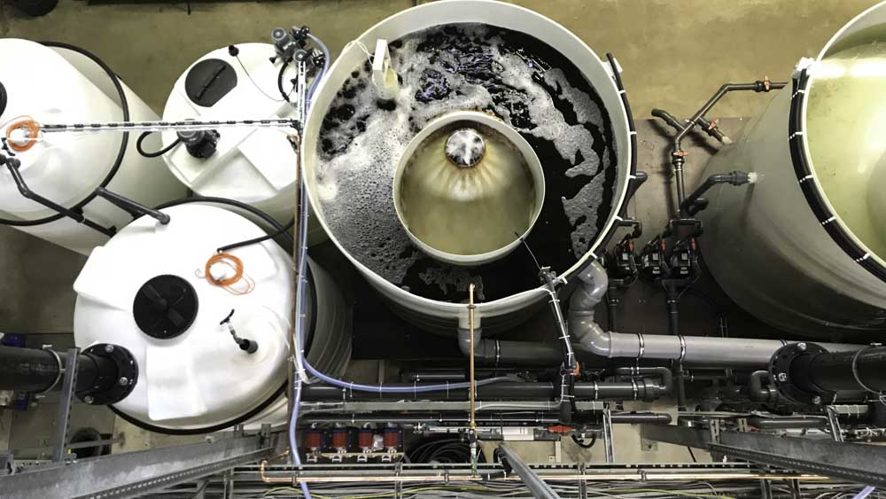 chemical-physical slaughterhouse wastewater treatment
