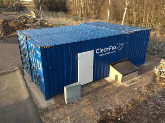ClearFox FBBR for municipal wastewater treatment