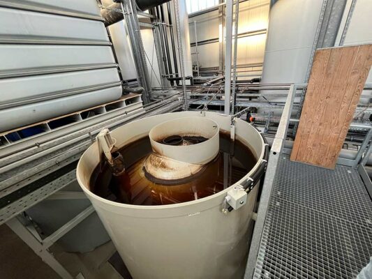 ClearFox DAF for plastic recycling washwater