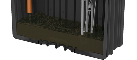 Filling phase of the ClearFox QuickOne+