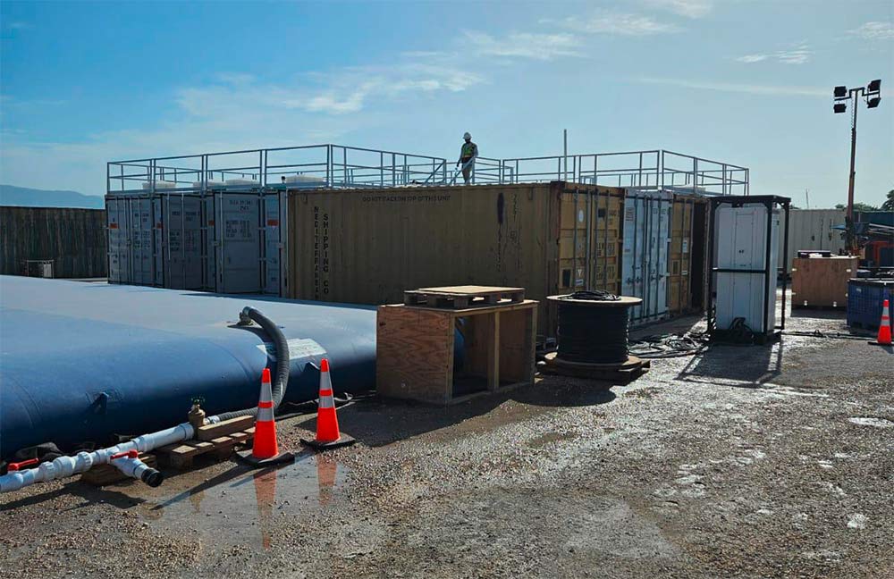 ClearFox mobile wastewater treatment plant
