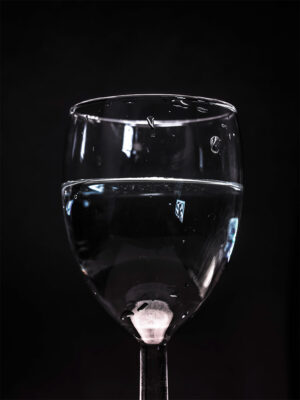 Glass of water