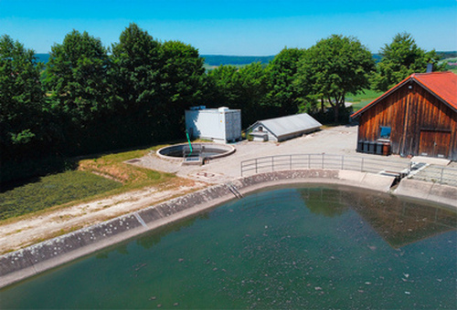 The modernization of a pond treatment plant in Hesse