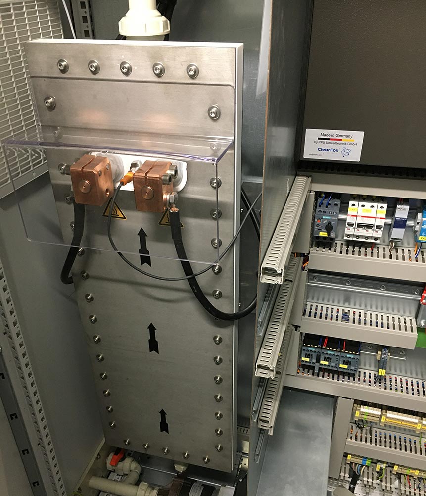 Module ClearFox®DiOx 1.0 used for the oil and gas industry
