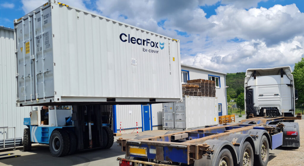 Temporary Modular Solution Ready to Transport