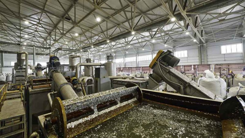 plastic wash water treatment