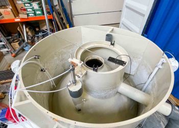 Pilot system produces water treatment Albania