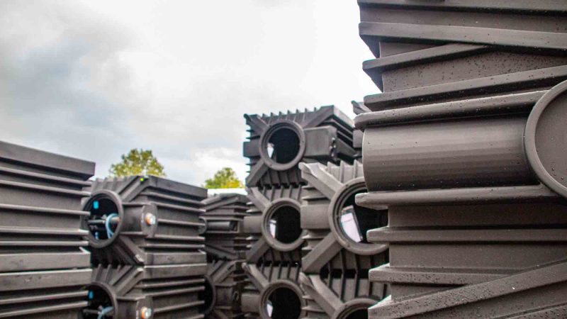 completely biological domestic sewage treatment plant