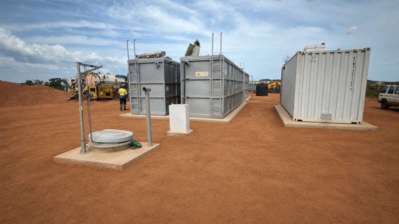 ClearFox C-50 containerized wastewater treatment plant