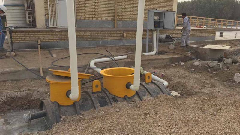 ClearFox below ground sewage treatment