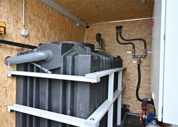 ClearFox buffer tank for mining wastewater