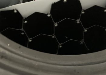 ClearFox clarifier in a plastic tank