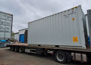 ClearFox containerized municipal wastewater treatment plant