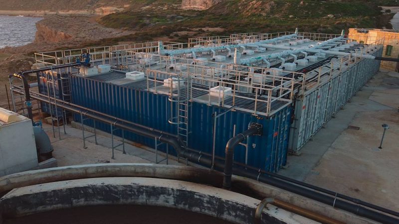 ClearFox containerized sewage treatment plant