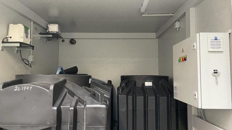 ClearFox packaged wastewater treatment plant