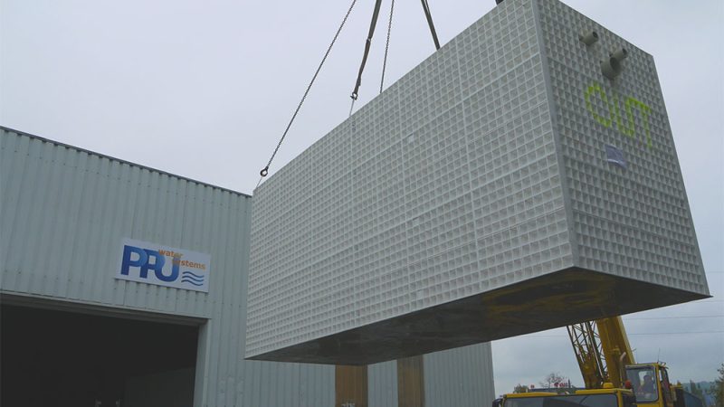 ClearFox sewage treatment plant for a factory