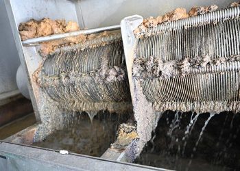 ClearFox sludge screw press for food industry wastewater treatment