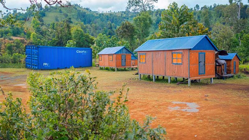 ClearFox wastewater treatment for a gold mining camp