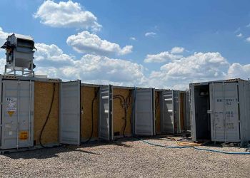 ClearFox wastewater treatment in container