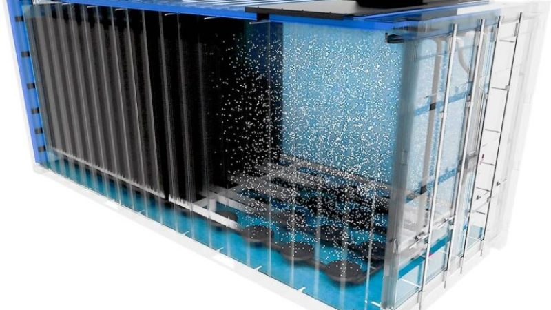 3D Render FBBR Fixed Bed Reactor