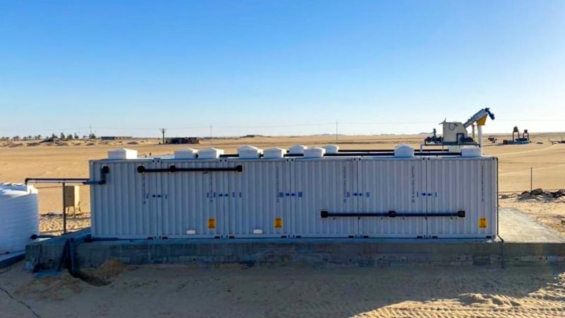 Wastewater treatment in extreme climate fields ClearFox®