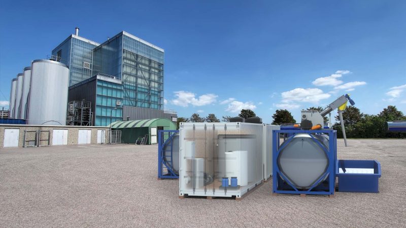 dairy wastewater treatment plant design 3d